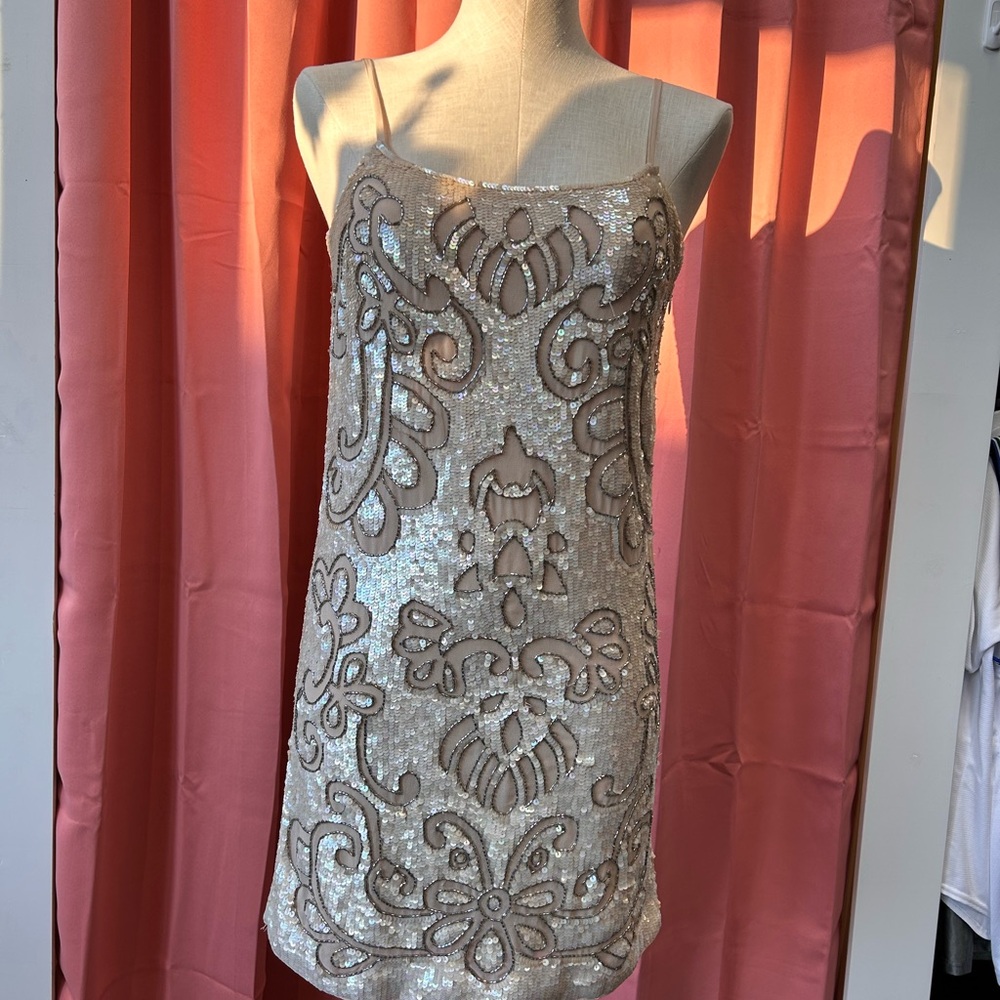 Needle & Thread Sequin Dress